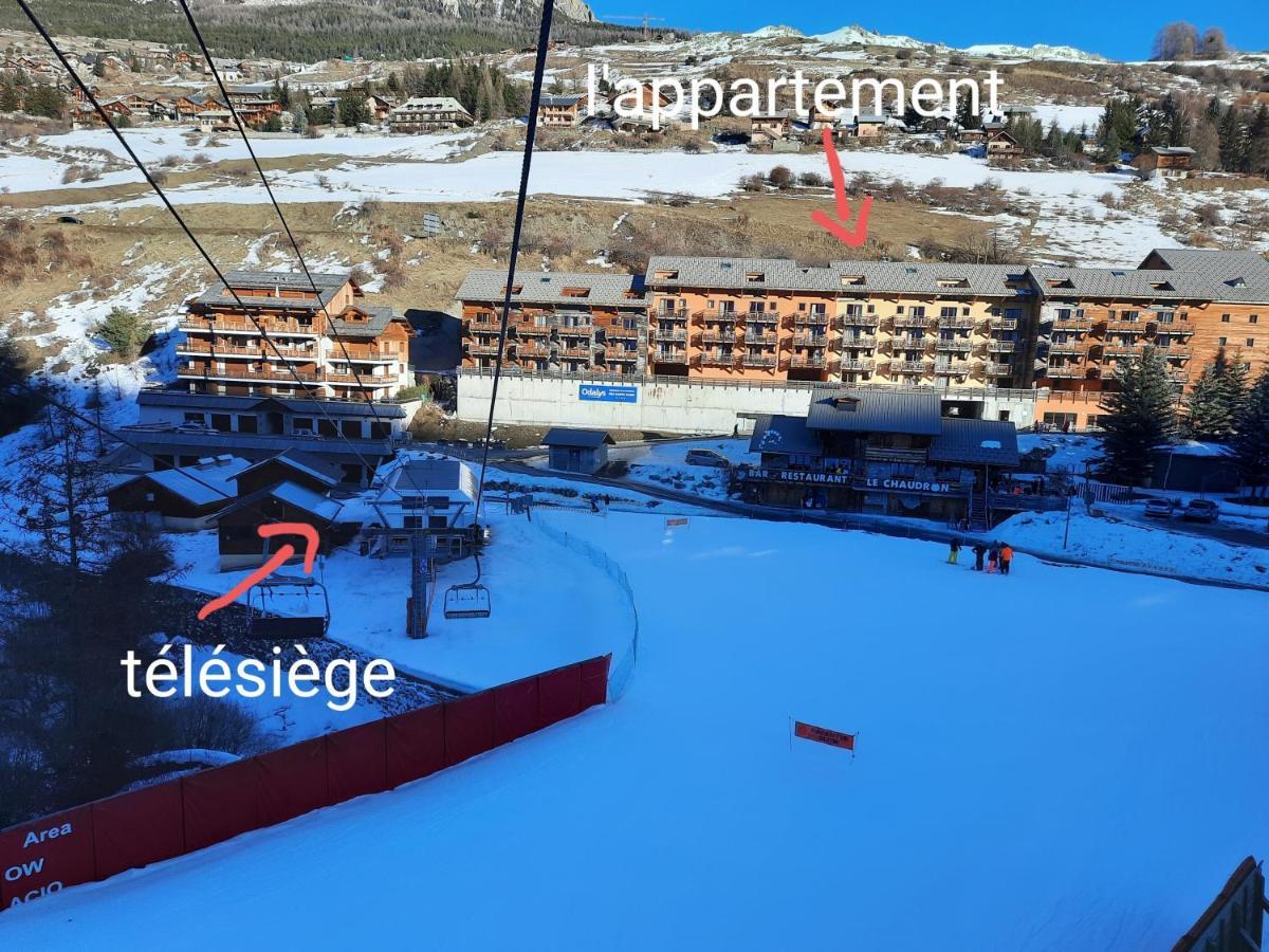 Апартаменты T2/3 6Pers & Pied Des Pistes & Piscine Chauffee Вар Номер фото